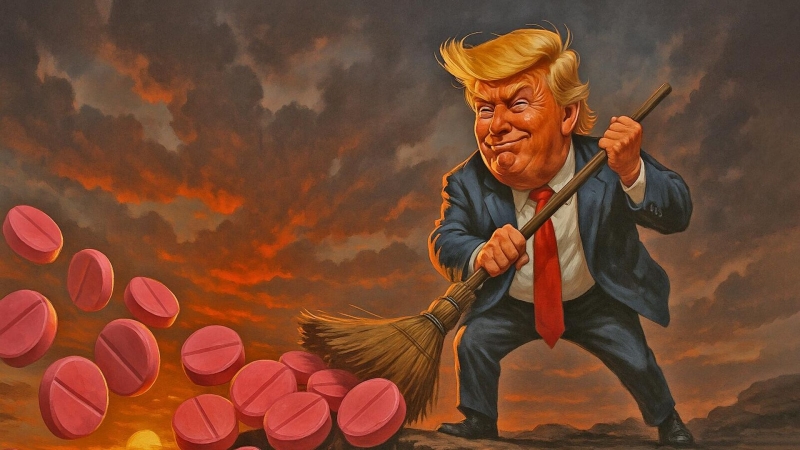 Не сильно видимый фронт гражданской войны: Трамп и парацетамол